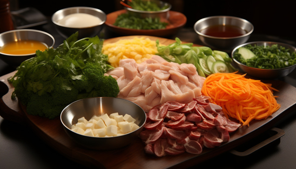 Les ingrédients qui caractérisent la cuisine asiatique.